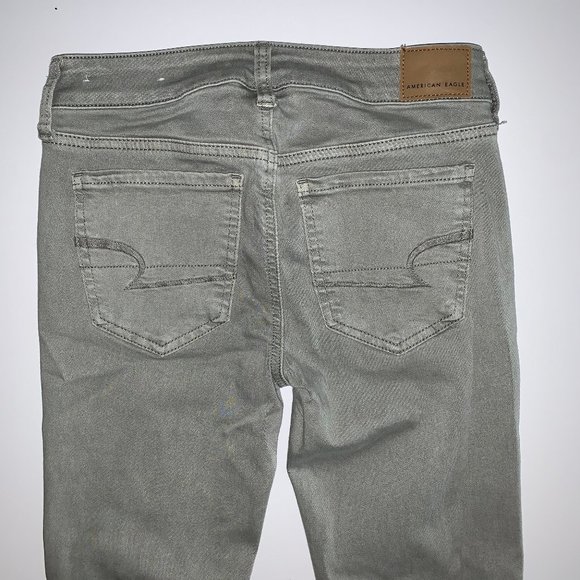 American Eagle Next Level Stretch Destroy Jegging - Picture 8 of 9